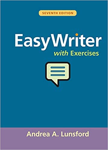 EasyWriter with Exercises (7th Edition) BY Lunsford - Epub + Converted pdf
